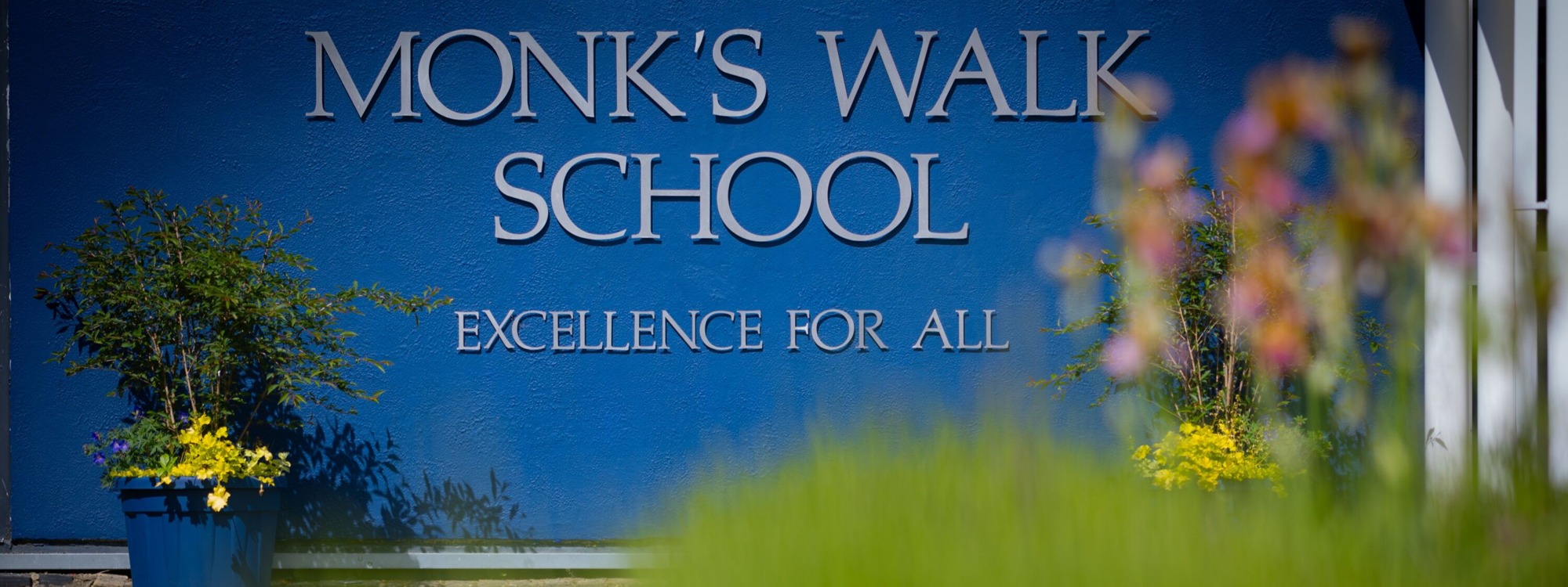 MWS front of school